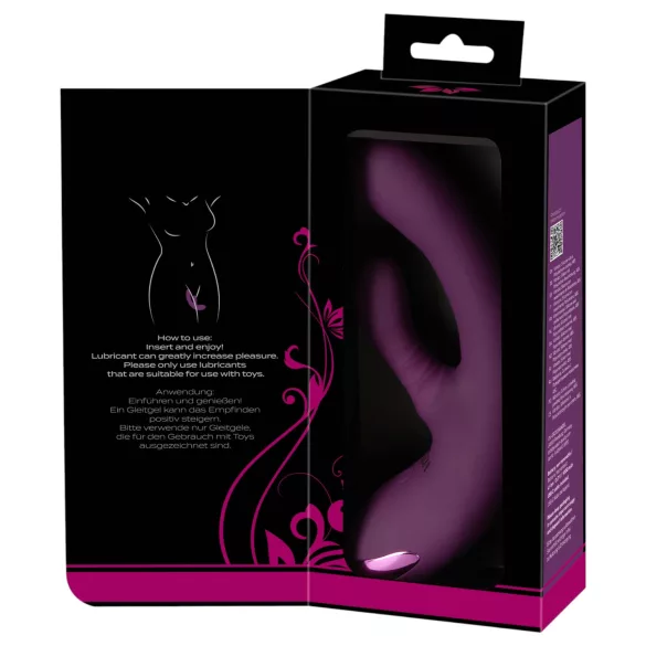 Javida - bunny G-spot and clitoral vibrator (purple)