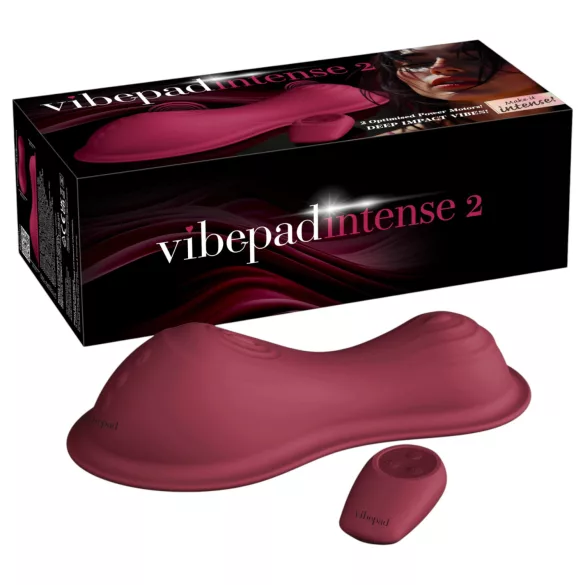 Vibepad Intense 2 - remote-controlled vibrating cushion (red)