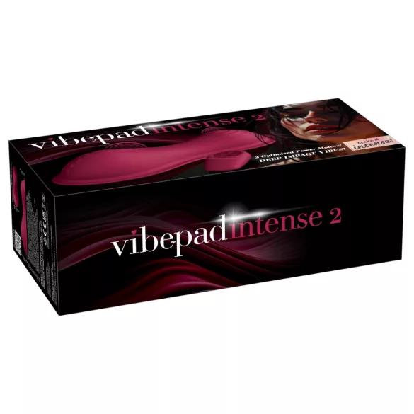 Vibepad Intense 2 - remote-controlled vibrating cushion (red)