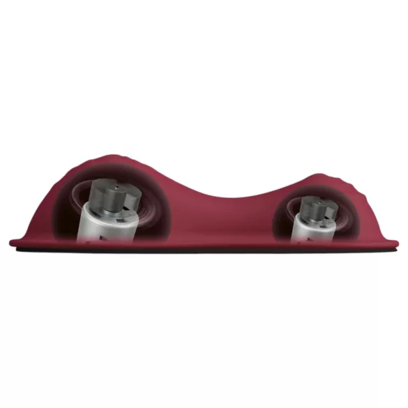 Vibepad Intense 2 - remote-controlled vibrating cushion (red)