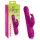 Sweet Smile - thrusting, rotating vibrator with clitoral arm (pink)