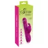 Sweet Smile - thrusting, rotating vibrator with clitoral arm (pink)