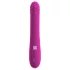Sweet Smile - thrusting, rotating vibrator with clitoral arm (pink)