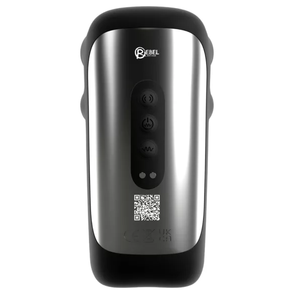 Rebel - pulsing, vibrating masturbator (black)