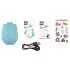 ROMP Rose Glow - air‑pulse clitoral stimulator (blue)