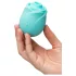 ROMP Rose Glow - air‑pulse clitoral stimulator (blue)
