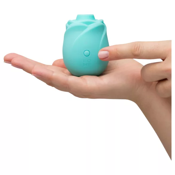 ROMP Rose Glow - air‑pulse clitoral stimulator (blue)