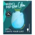 ROMP Rose Glow - air‑pulse clitoral stimulator (blue)