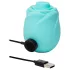 ROMP Rose Glow - air‑pulse clitoral stimulator (blue)