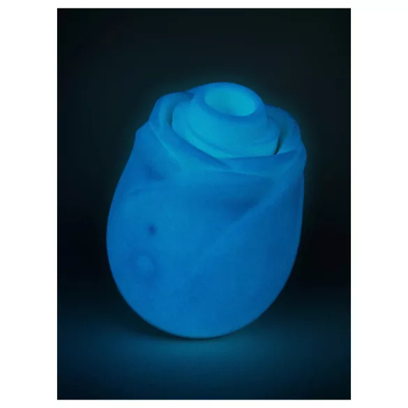 ROMP Rose Glow - air‑pulse clitoral stimulator (blue)