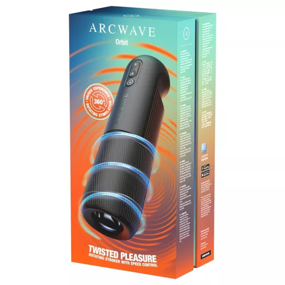 Arcwave Orbit - rotating masturbator (black)