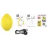 Romp Lemon Crush - air‑pulse clitoral stimulator (yellow)