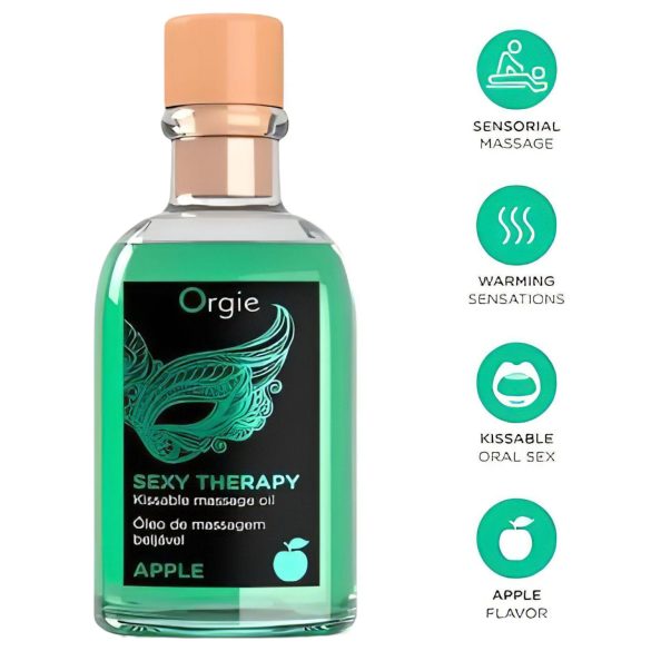 Orgie Sexy Therapy - Massage Oil Set - Apple