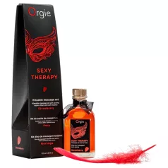 Orgie Sexy Therapy - Strawberry Massage Oil Set
