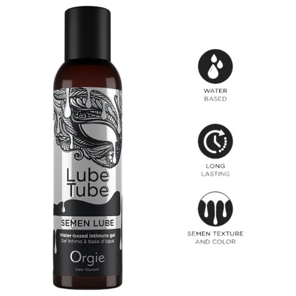 Orgie Lube Tube - Artificial Semen Lubricant (150ml)