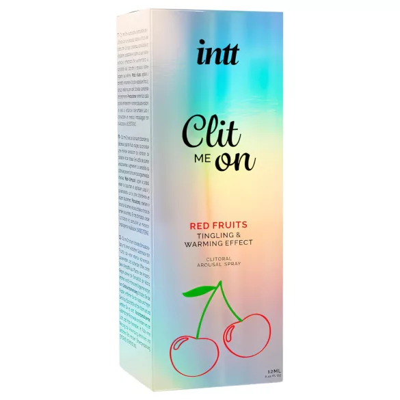 intt Clit Me On - liquid vibrator clitoral spray - red fruits (12 ml)