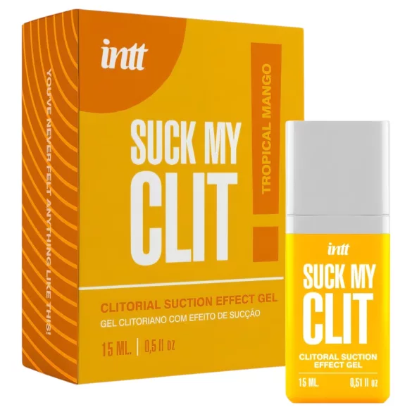 Intt Suck My Clit - clitoral stimulating gel for women - mango (15 ml)