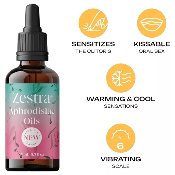 Zestra - aphrodisiac oil for women (15 ml)