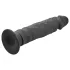 Baseks Slimline - suction cup anal dildo (black)