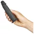 Baseks Slimline - suction cup anal dildo (black)