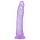 Baseks Jellies - purple jelly dildo with suction cup