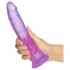 Baseks Jellies - purple jelly dildo with suction cup