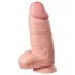 Willie City - thick realistic dildo (flesh-coloured) - 24.5 cm