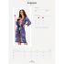 Obsessive Cobaltess - Lace Robe (Blue) - L/XL