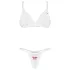 Obsessive Weddya Bride - two-piece bridal set (white)