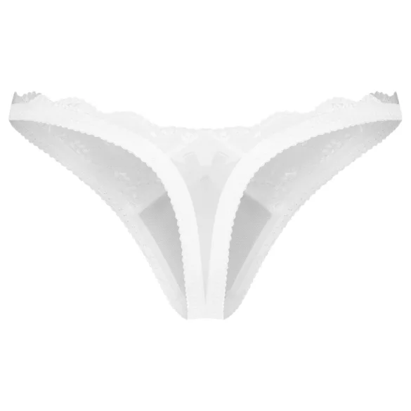 Obsessive Weddya - lace thong (white) - L/XL