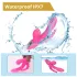 Erospace Sweet Play - G-spot vibrator with anal probe and suction (pink)