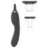 Sweet Play - 2‑in‑1 vibrator with clit‑licking tongue and suction (black)