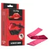 Wild Play - Satin Eye Mask (Black-Pink)