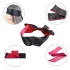 Wild Play - Satin Eye Mask (Black-Pink)