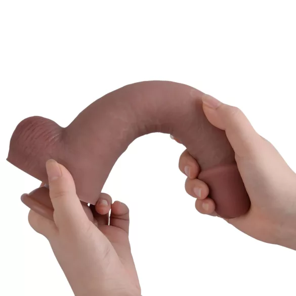 Natural Play - silicone dildo 24 cm (natural)