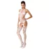 Passion BS053 - White Halter Fishnet Set (S-L)