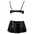 Passion Deby - Black Bra & Mini Skirt Set