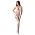 Passion BS082 - Lace Sleeveless Mesh Set - White (S-L)