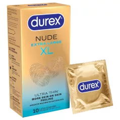 Durex Nude XL - extra large condoms (10 pcs)