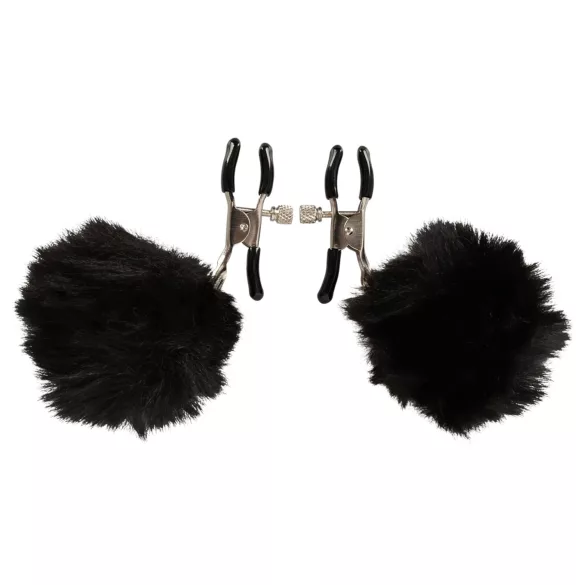 Magic Shiver - Nipple Clamps (Black) - Eco Packaging