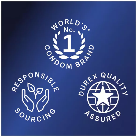 Durex Intense - Ribbed & Dotted Condoms (16 Pack)