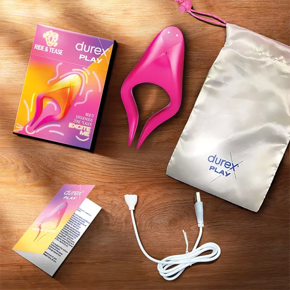 Durex Tease & Ride - Intimate Spot Vibrator (Pink)