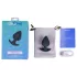 Desirel Obsidian - App-controlled anal vibrator (black)