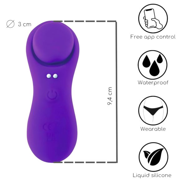 Desirel Confidential - Smart Panty Vibrator (Purple)