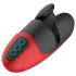 Lena - vibrating, tightening masturbator (red)