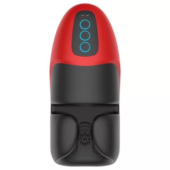 Lena - vibrating, tightening masturbator (red)