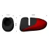 Lena - vibrating, tightening masturbator (red)