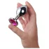 Desirel Pink Jewel M - Silver & Pink Anal Plug