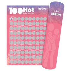 Desirel - 100 Scratch-Off Poster Game of Sex Positions