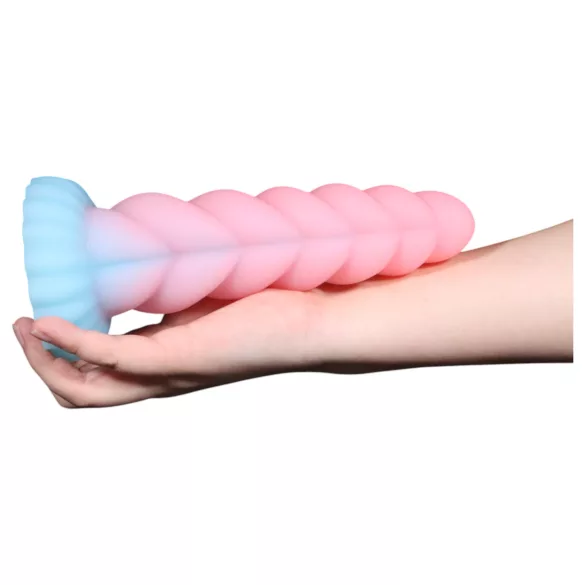 OgazR - Rainbow Glow Unicorn Dildo - 22cm